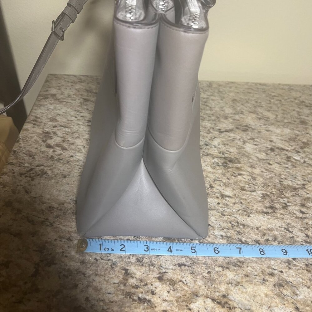 Coach Borough Bag in Glove Grey Leather - Picture 4 of 11